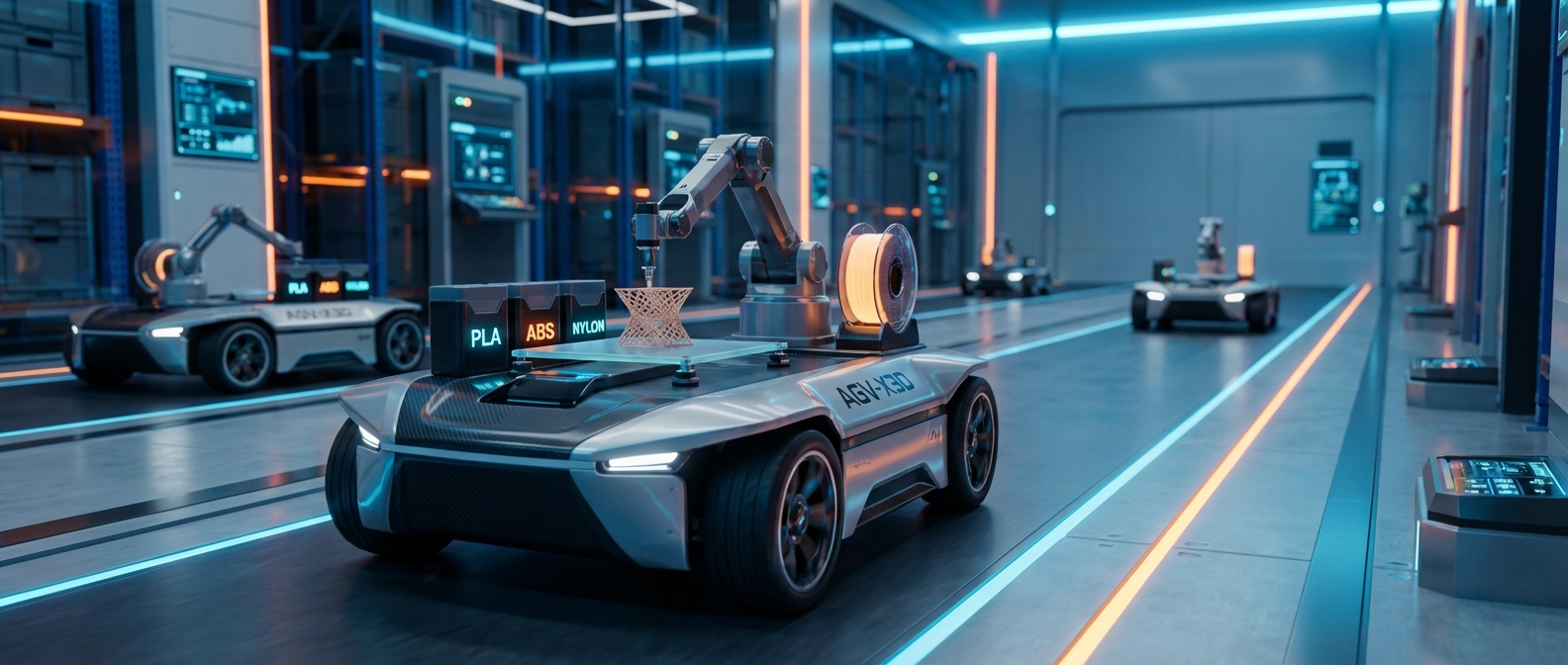 3D Printing Materials (Pla Abs Nylon) In Robots