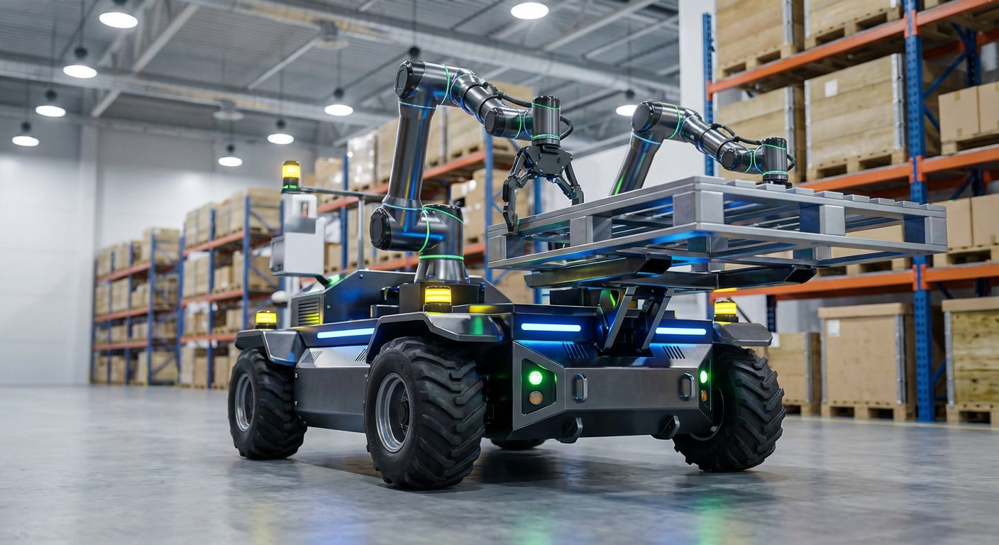 6-DOF Robotic Arms AGV