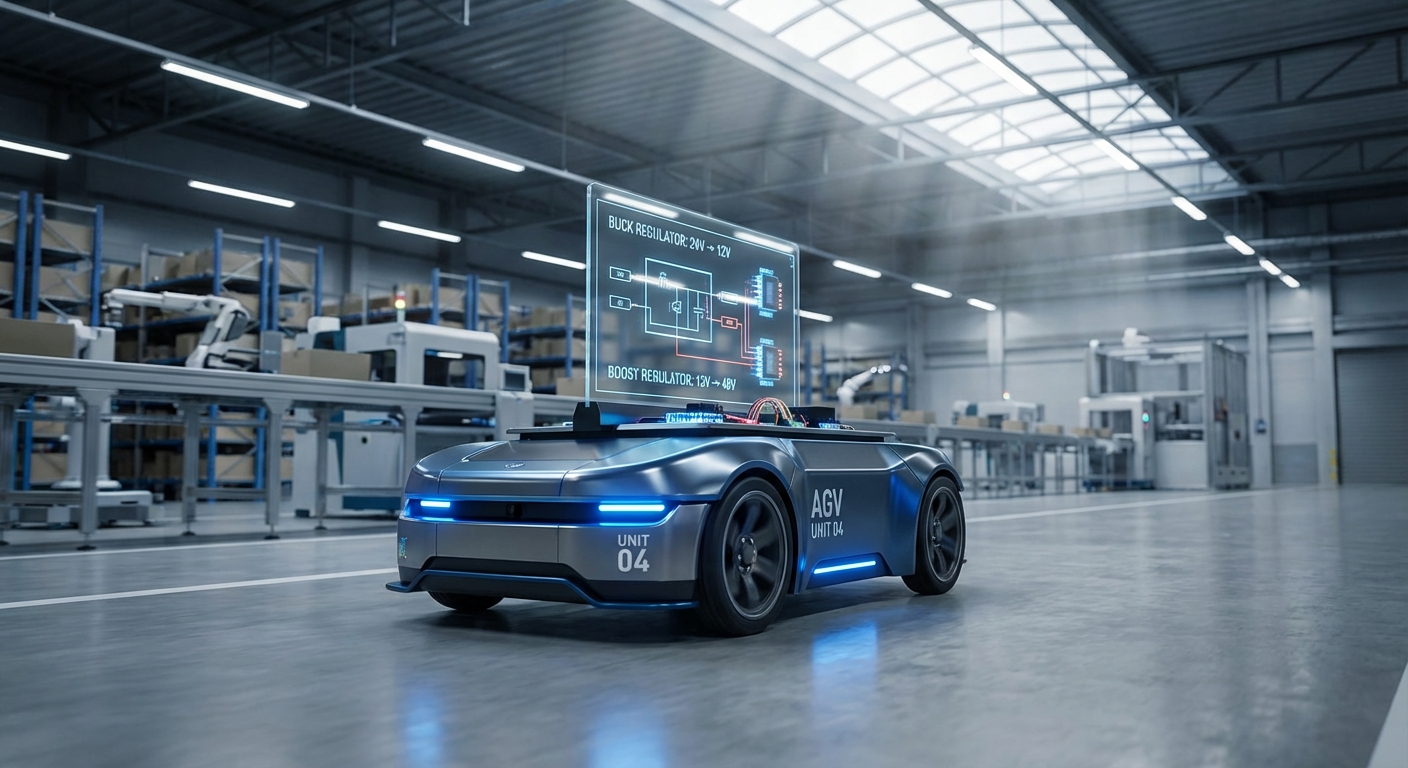 Buck And Boost Voltage Regulators In Robots