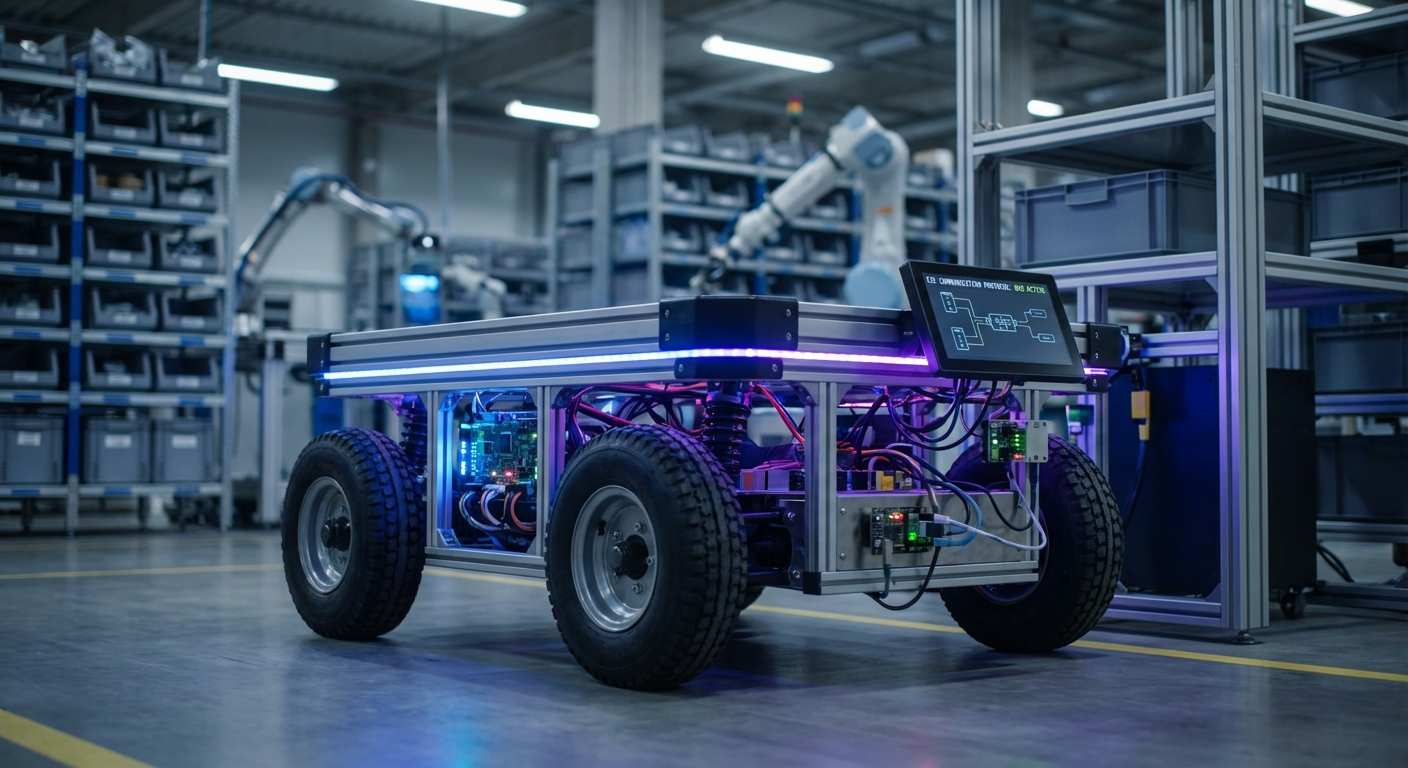 I2C Communication Protocol AGV