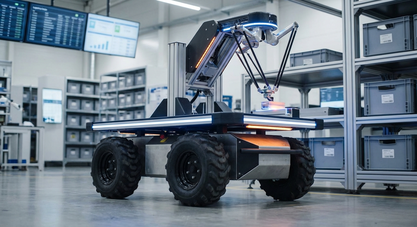 Parallel Manipulators (Delta Robots) In Robots