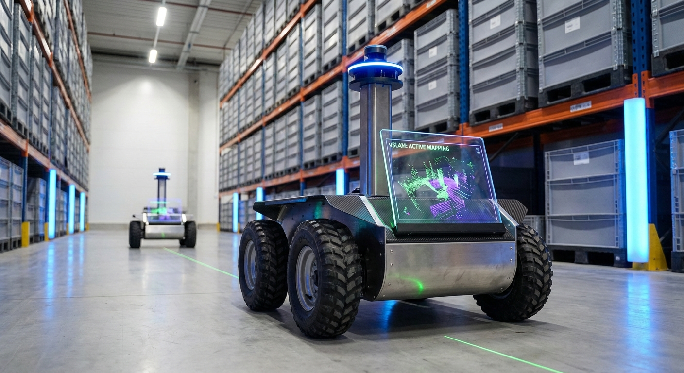 Visual SLAM (vSLAM) AGV