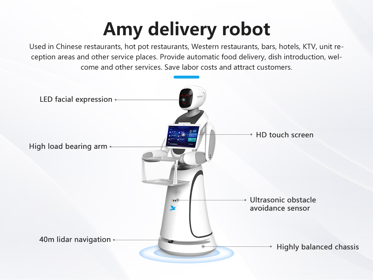 Amy Delivery Robot