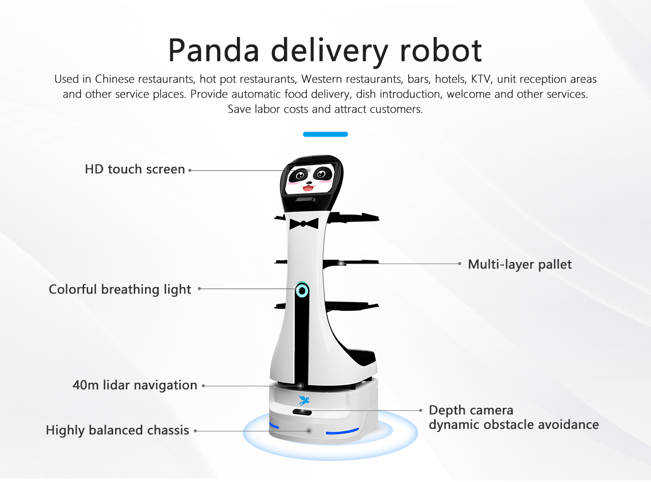 Panda Delivery Robot