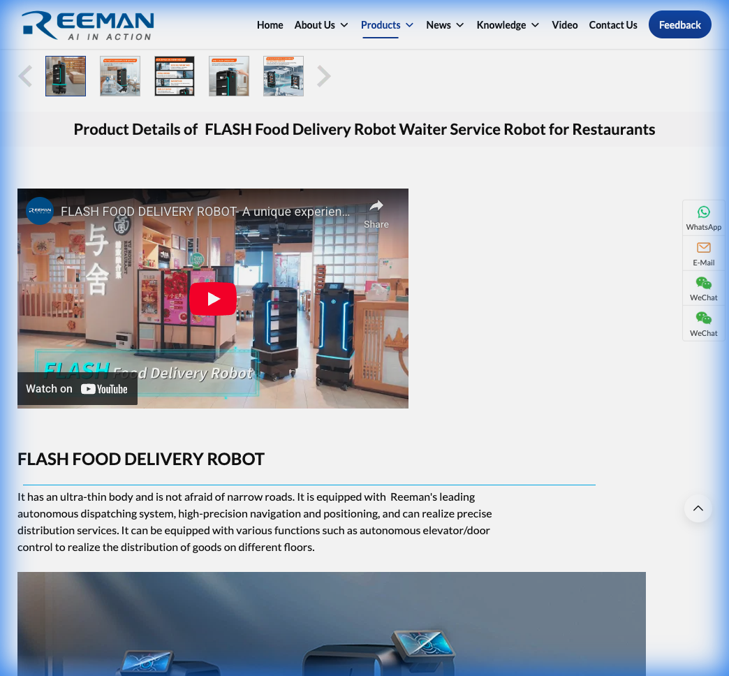 Flash Delivery Robot